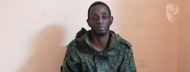 Затриманий найманець з Уганди