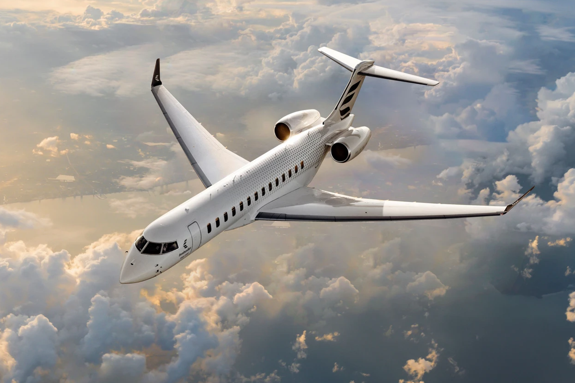Bombardier Global 8000 pobił rekord prędkości: lot z Los Angeles do Farnborough w 8 godzin i 46 minut