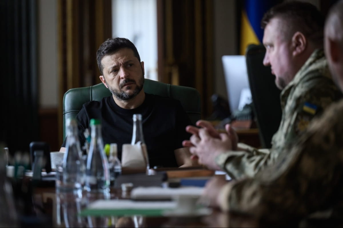 Зеленський на нараді з командирами