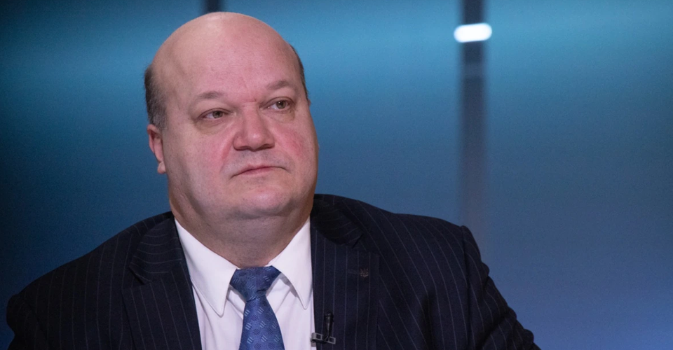 Чалий виступає на конференції