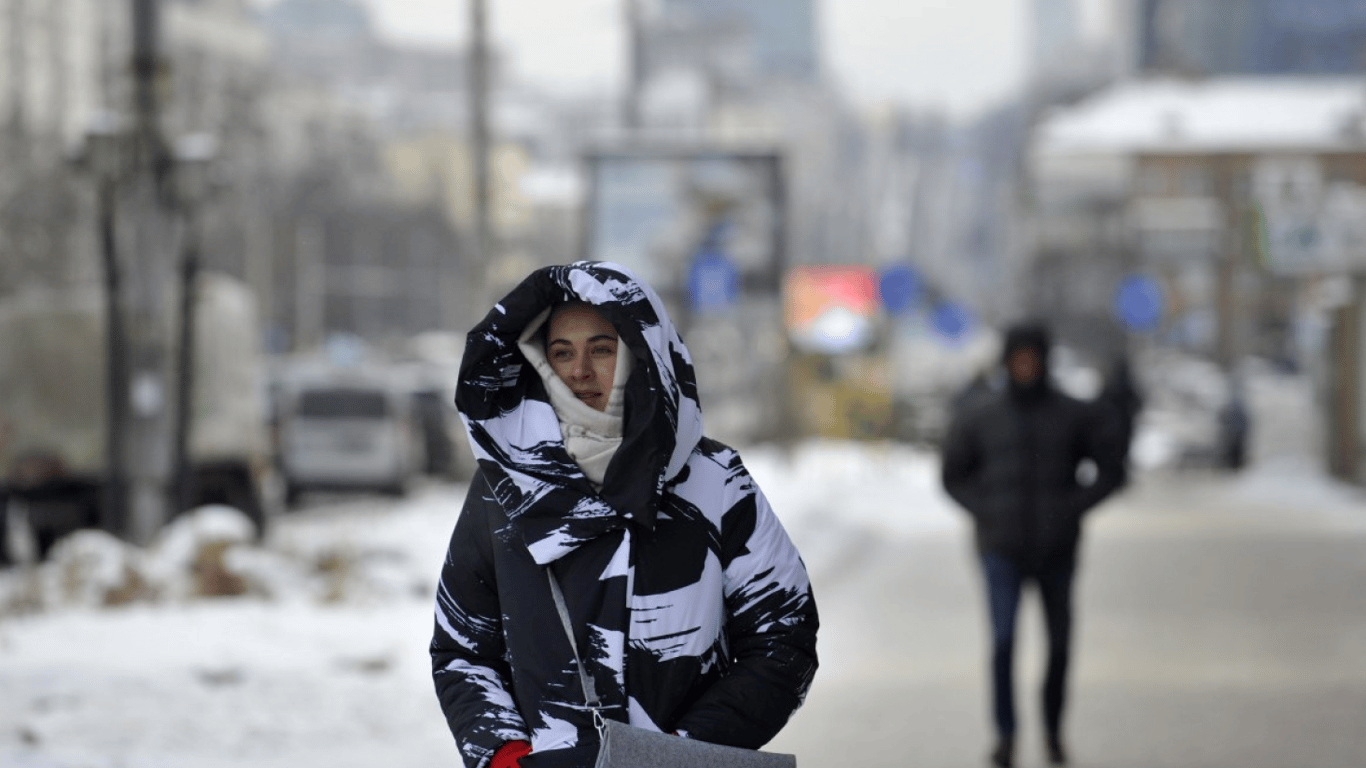 Морозы до -25°С накроют Украину 1 февраля