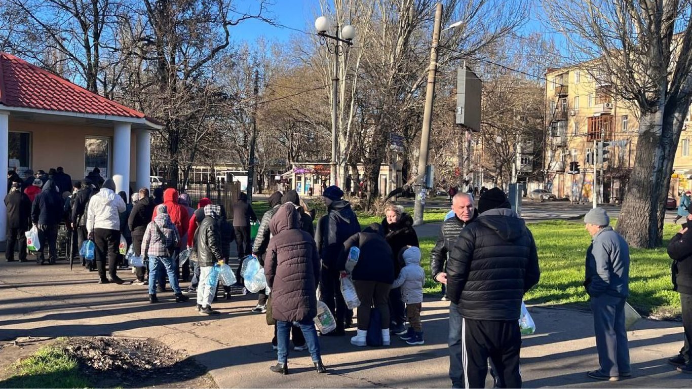 Водоснабжение в Одессе прекращено
