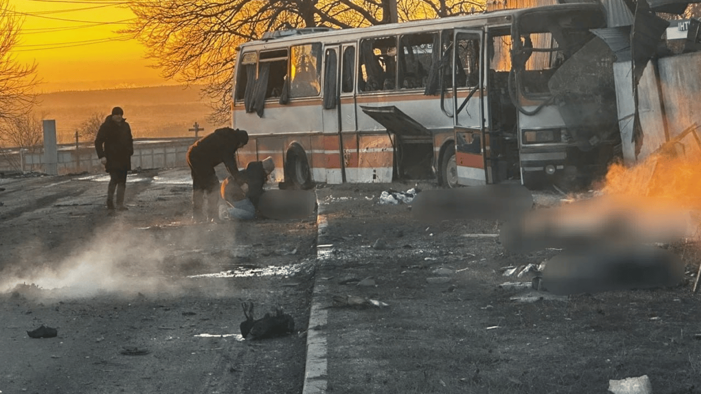 16 Bergleute sterben bei russischem Drohnenangriff auf Zivilbus