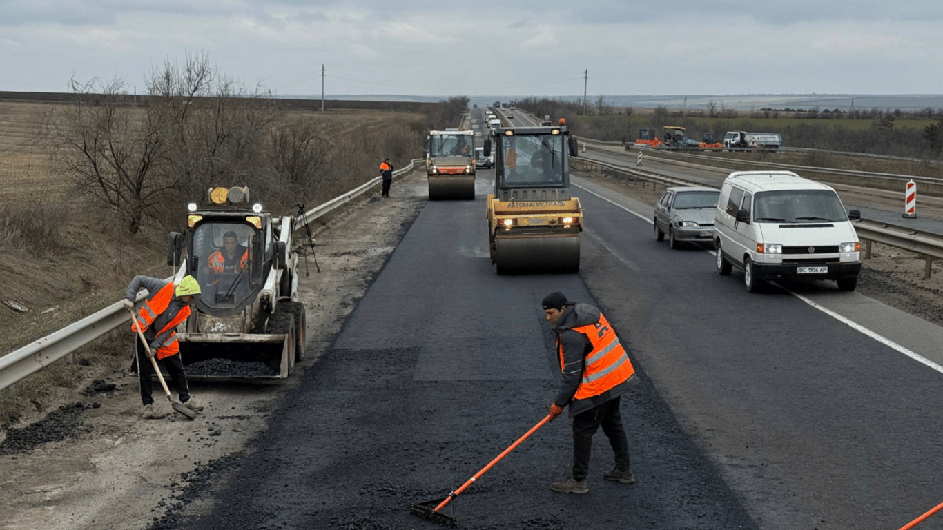 Ремонт доріг у Харкові