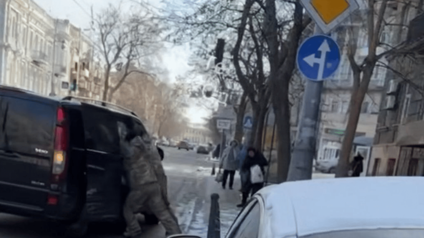 Силові дії ТЦК в Одесі
