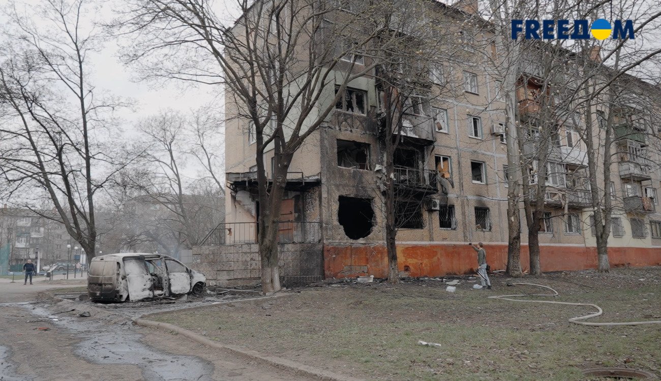 Удар Shahed по будинку в Краматорську