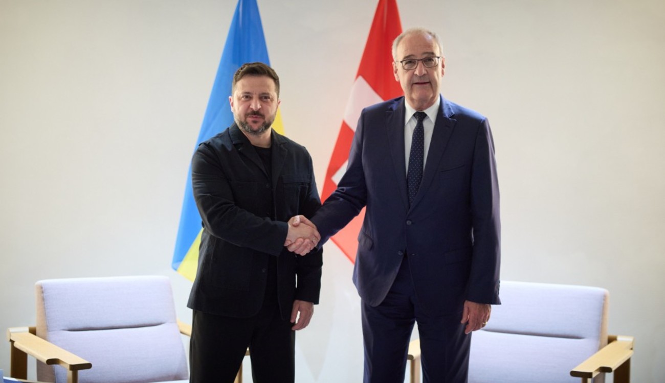 Зеленський та президент Швейцарії