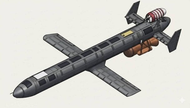 New drone of Russia 'Geran-5'