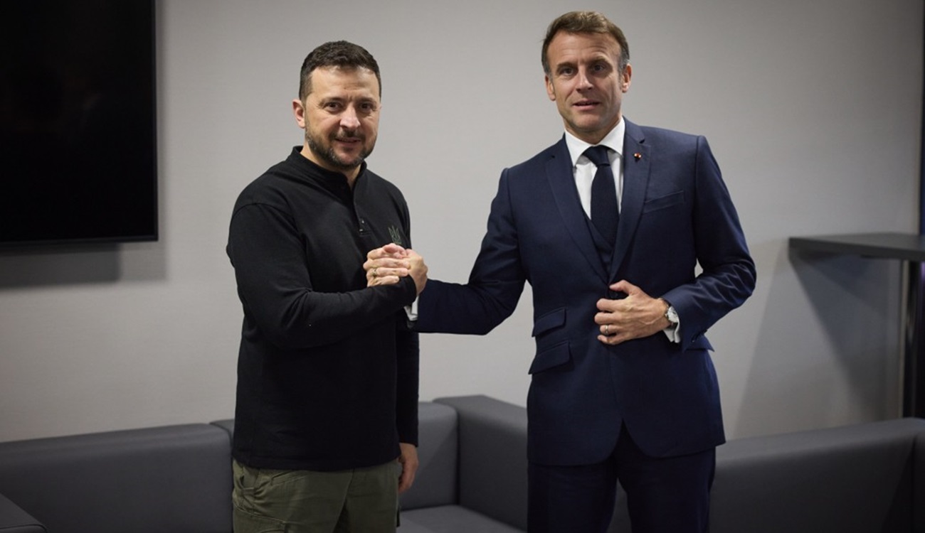 Зеленський і Макрон у Парижі