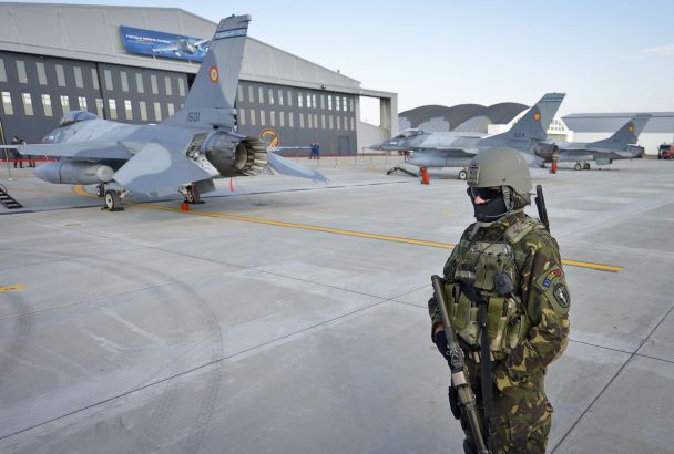 F-16 Румунії злітає через загрозу дронів
