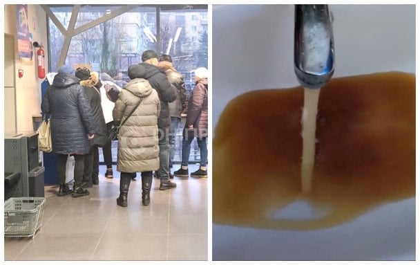 Großflächige Stromausfälle in Dnipro: Die Stadtbewohner laden ihre Telefone in Geschäften auf