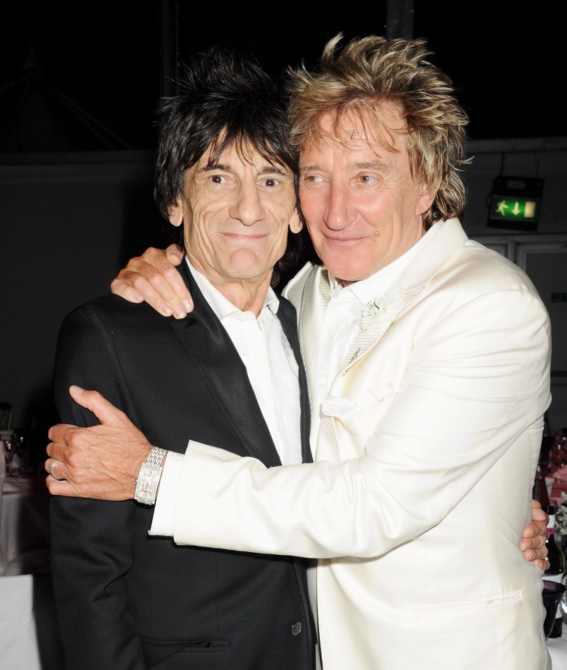 Rod Stewart and Ronnie Wood are preparing new songs: what is known about their project