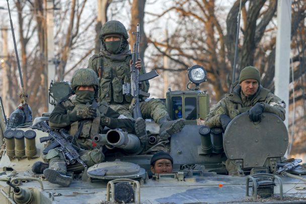 Російські війська в Дегтярному
