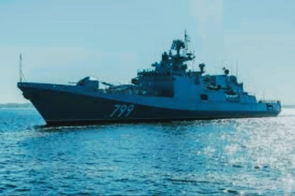 Пошкоджені фрегати РФ в Новоросійську