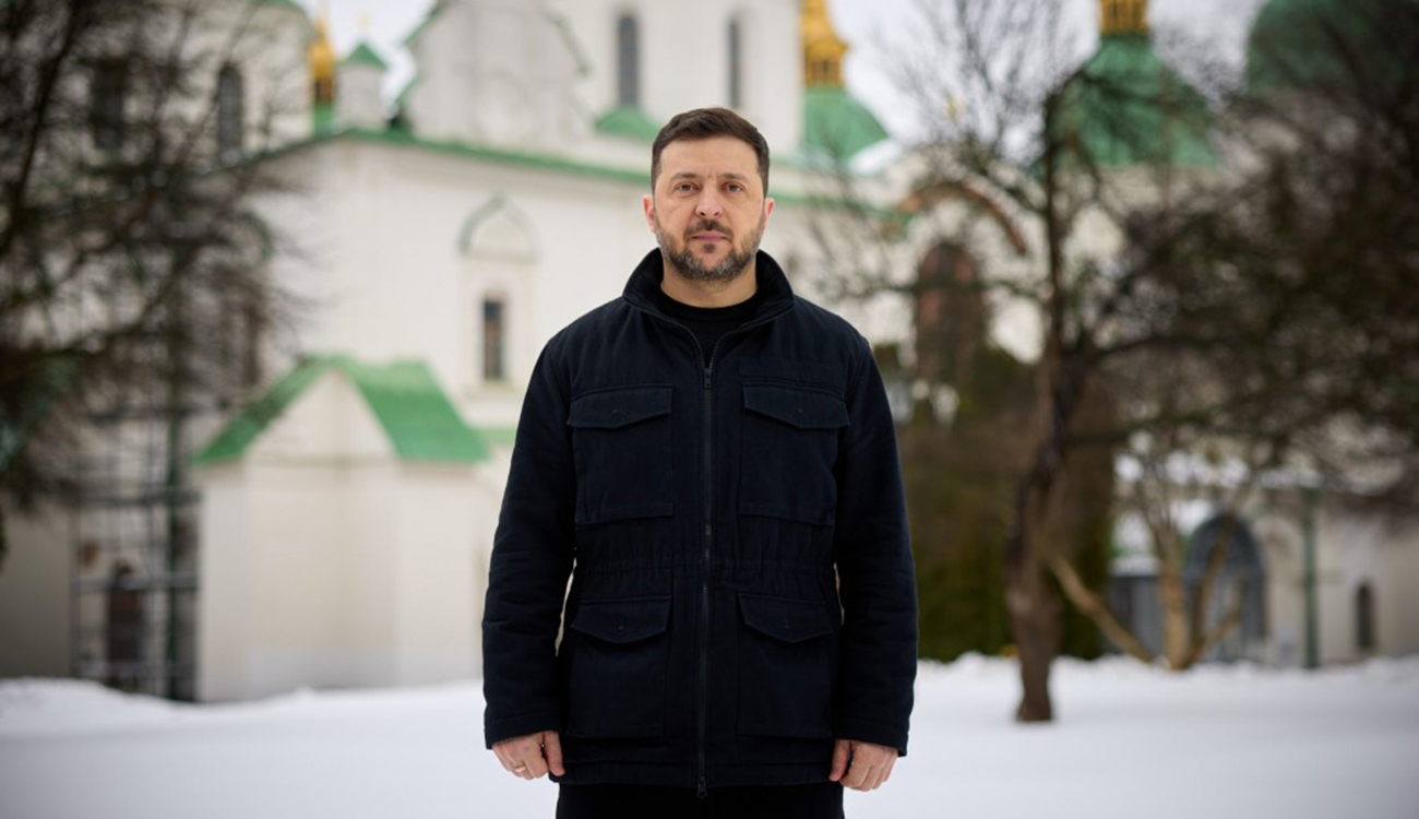Zum Jahrestag des Kriegsbeginns: Selenskyj bekräftigt den ukrainischen Friedenswillen und Freiheitskampf