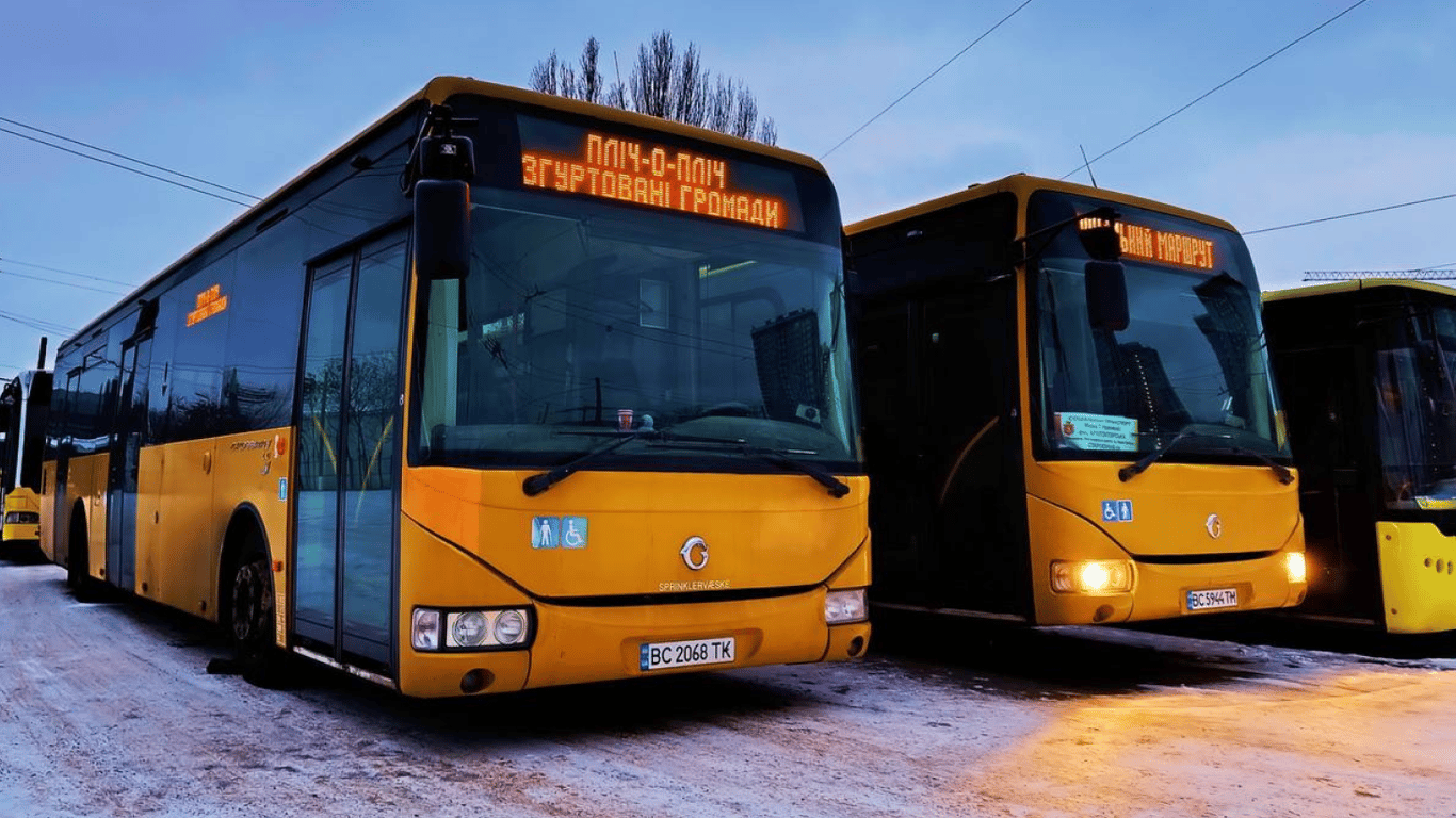 Безкоштовні соціальні автобуси в Одесі