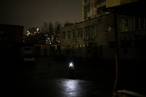 Обстрел Запорожья и отключение электричества