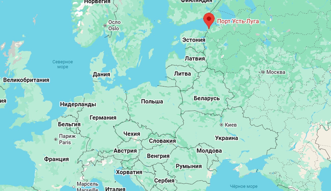 Удар по нафтовому терміналу в Усть-Лузі