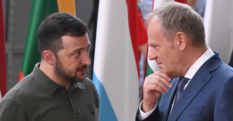 Зеленський і Туск у Брюсселі