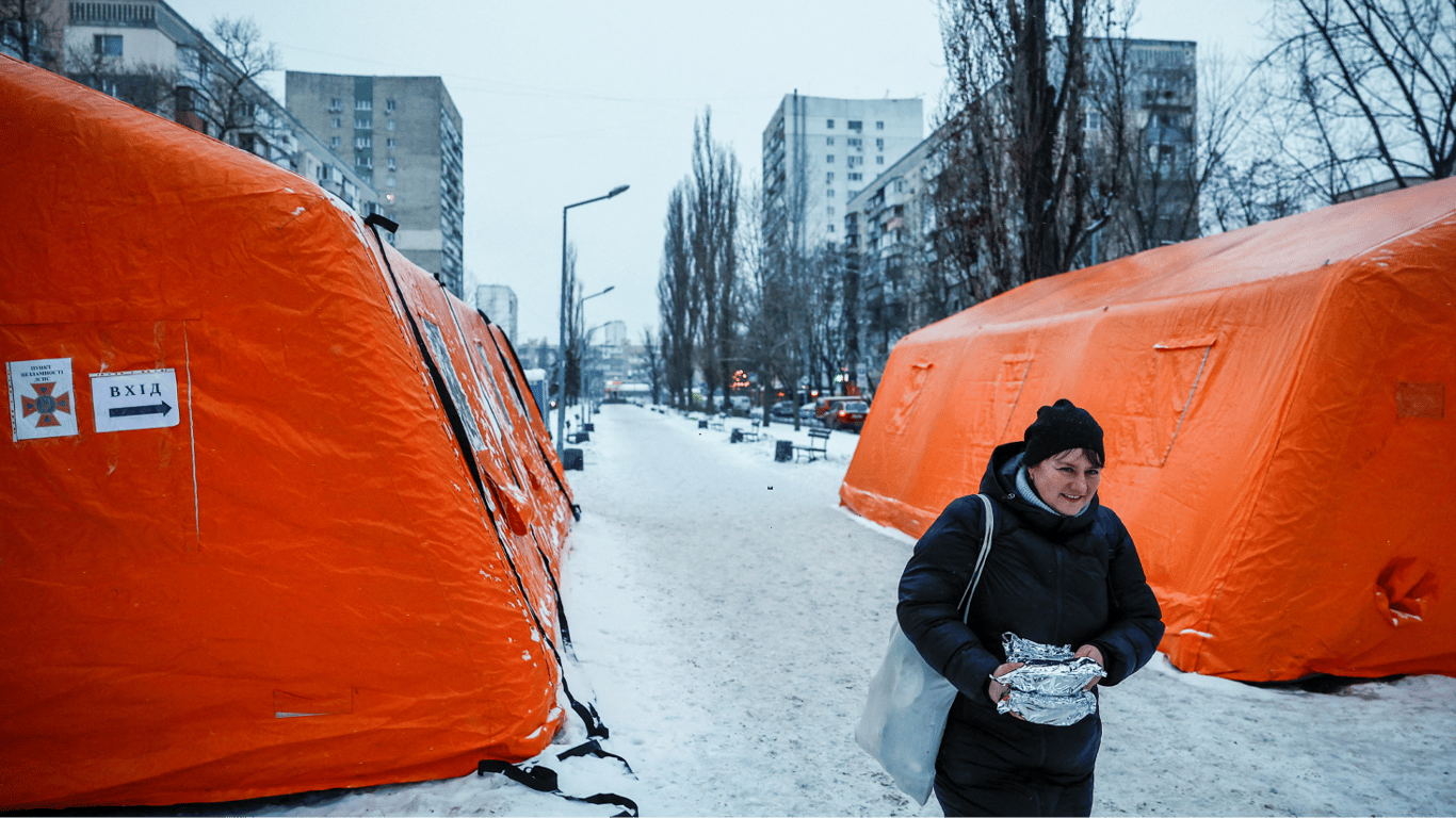 Жителі Києва без тепла