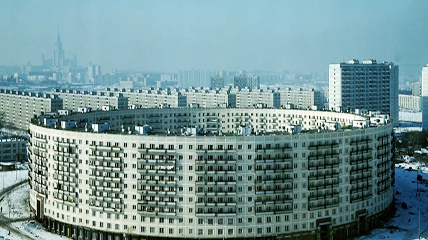 Радянські круглі будинки 1970-х