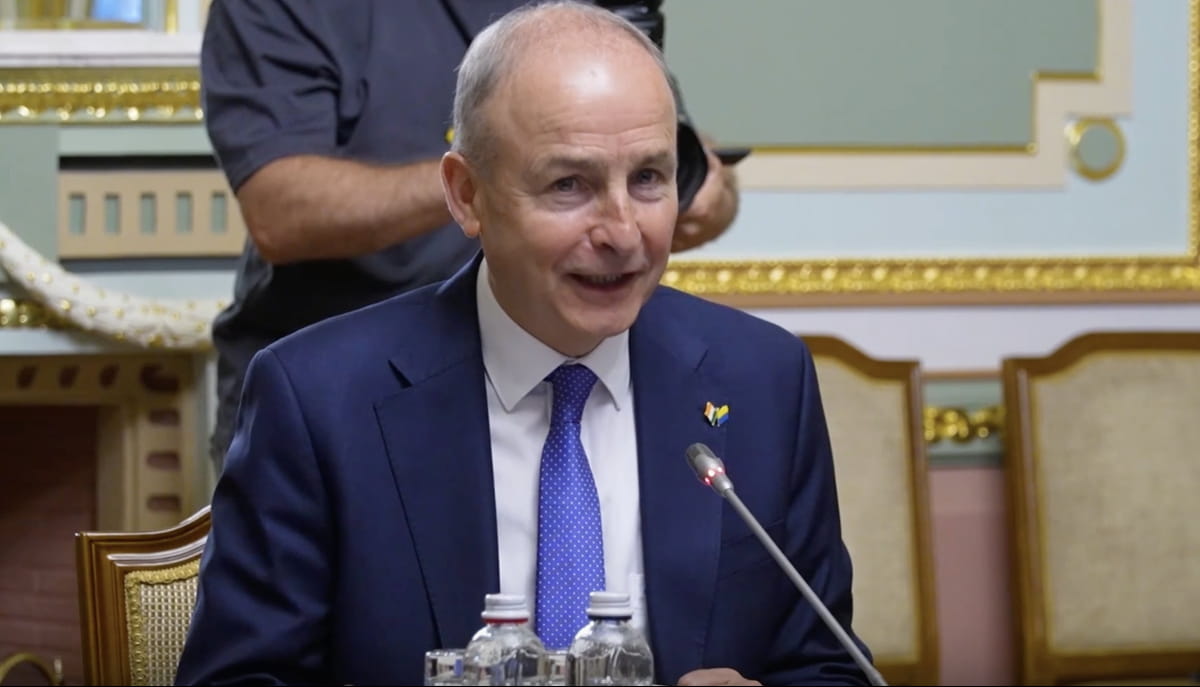 EU Approves New Russia Sanctions as Irish Prime Minister Arrives in Kyiv