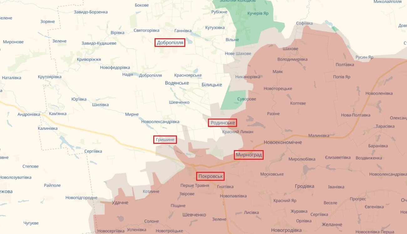 Контратака ЗСУ на Покровському напрямку