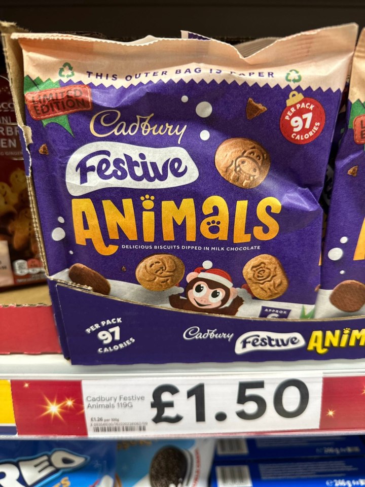 Tesco hat weihnachtliche Snacks von Cadbury: Was den Käufern angeboten wird