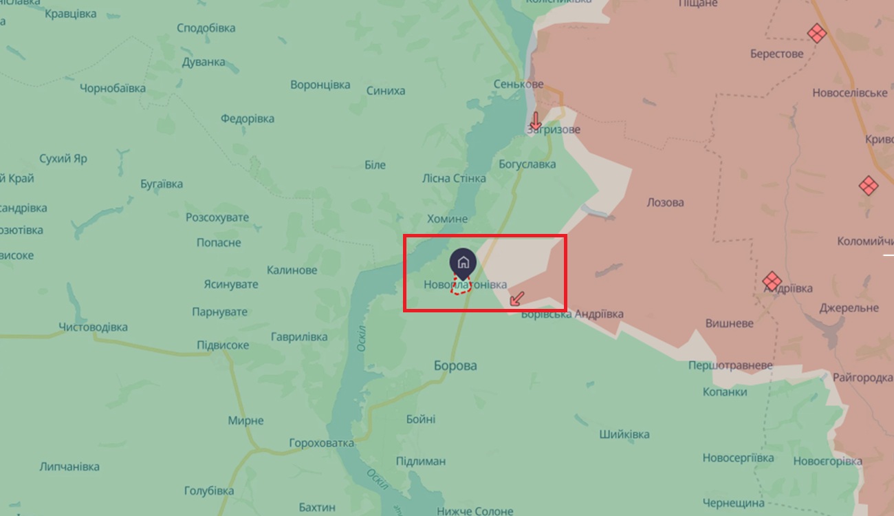 ЗСУ спростовують захоплення Новоплатоновки