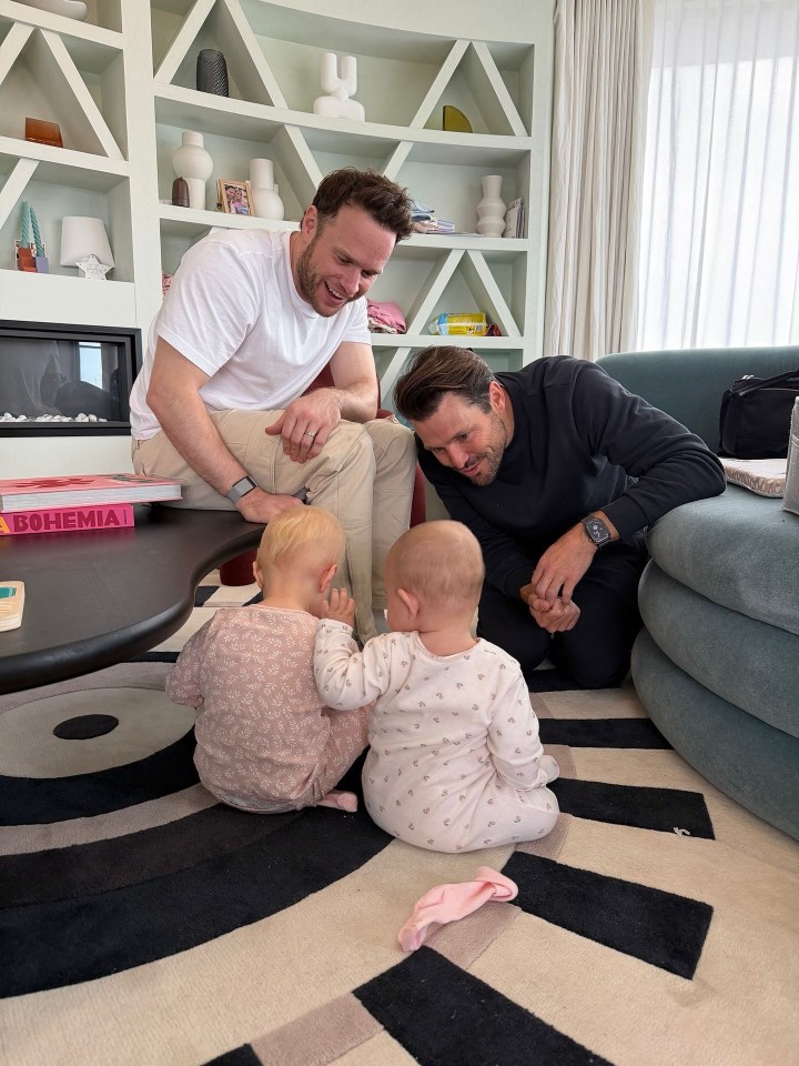 Ollie Murs and Mark Wright Showed Their Daughters: How Little Friends Play Together