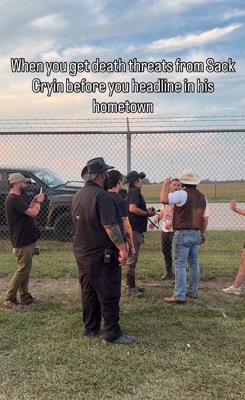 Country stars Zac Bryan and Gavin Adcock nearly got into a serious fight at the festival