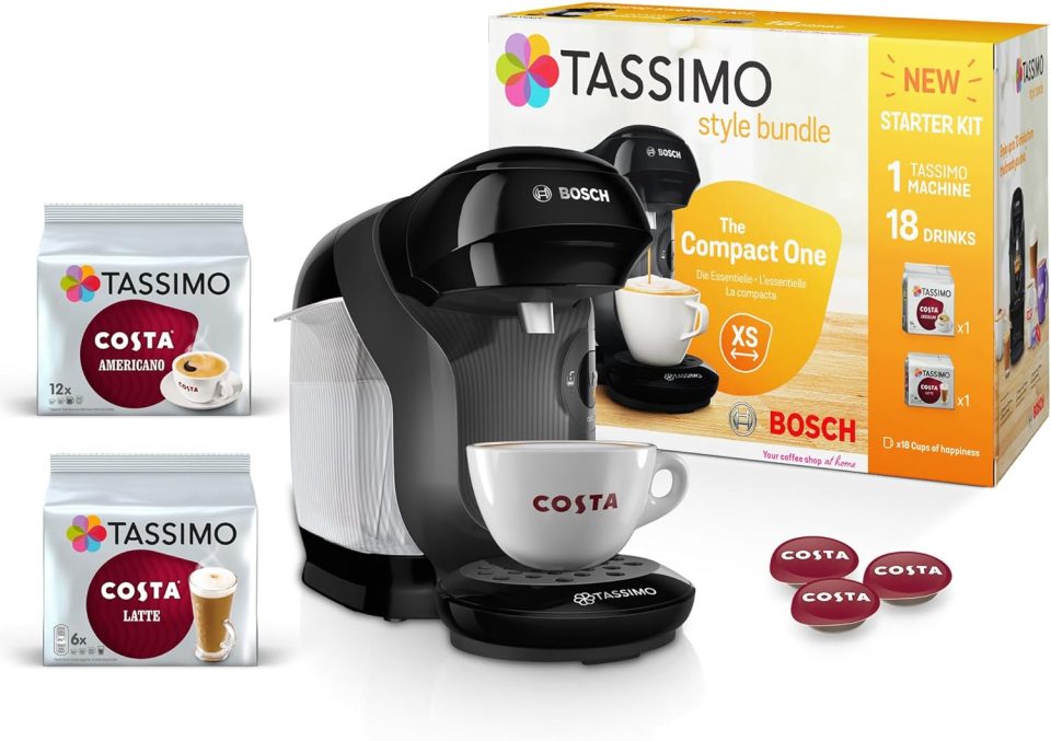 Кавомашина Tassimo знижка 66%: як отримати каву Costa вдома за £40