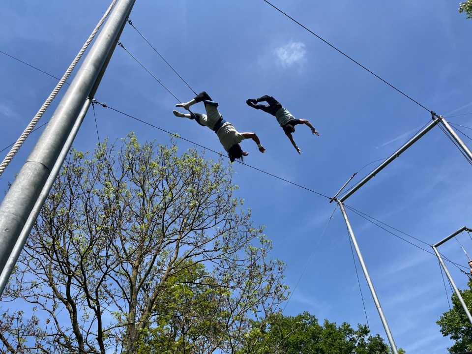 Father and Son on the Flying Trapeze: How London Teaches to Fly
