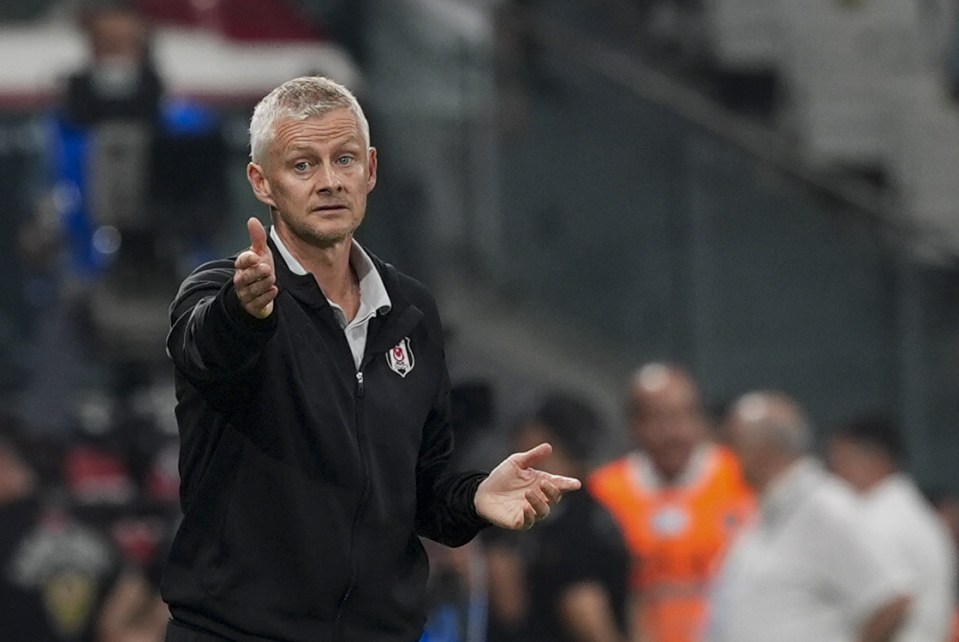 Ole Gunnar Solskjaer SACKED by Besiktas in brutal 40-word statement just hours after Conference League defeat