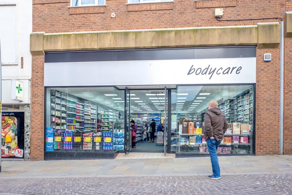 Британська мережа Bodycare закрила 32 магазини: повний список міст