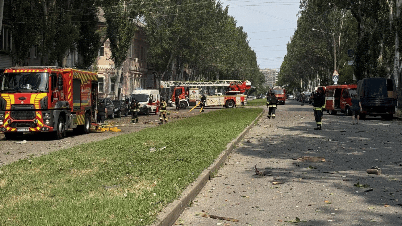 Поврежден университет — ОВА о последствиях атаки РФ на Запорожье