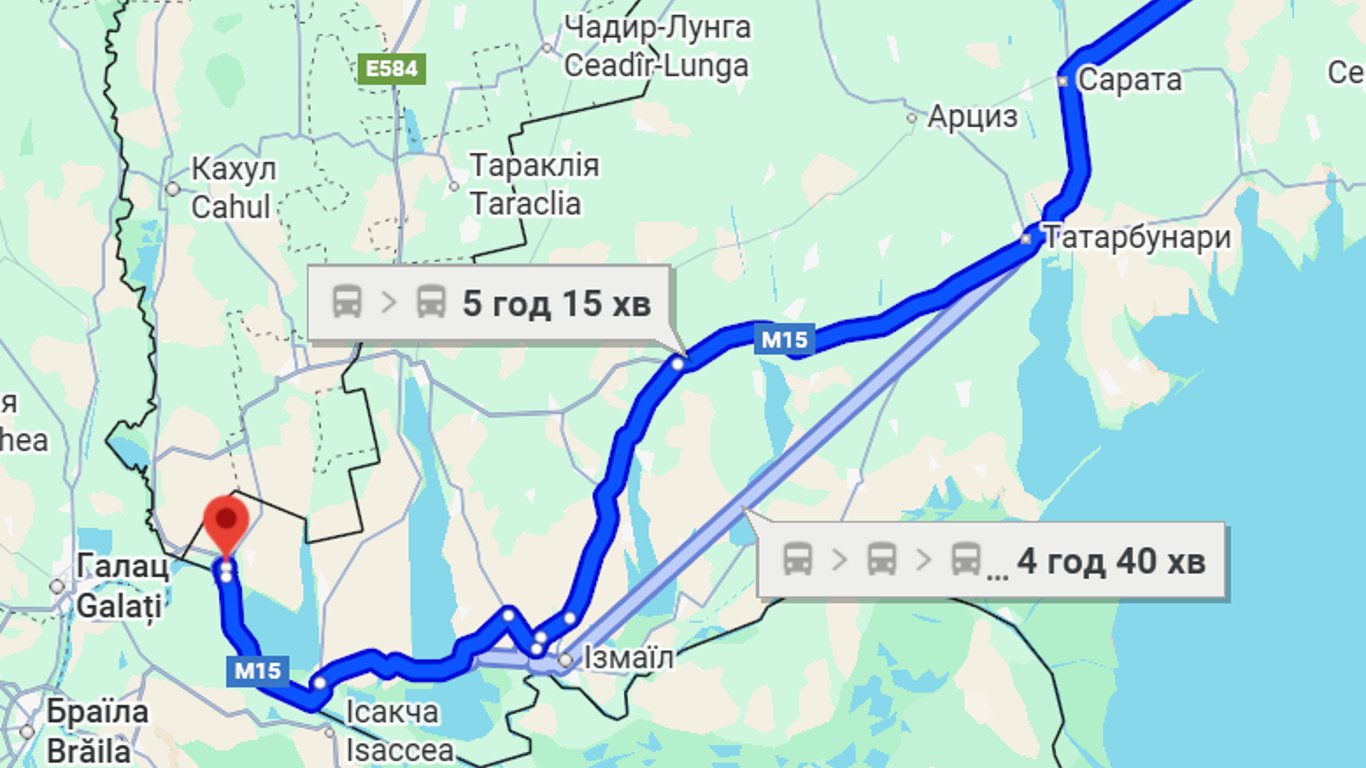 You need to leave now - the situation with traffic jams on the Odessa-Reni highway