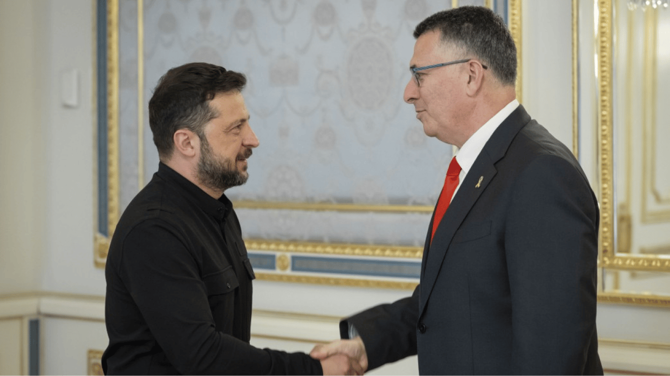 Зеленский встретился с главой МИД Израиля — видео