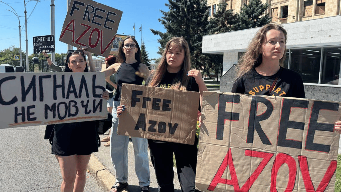 Харків вийшов на мітинг за полонених: як місто підтримує захисників