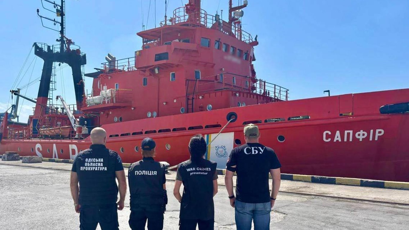 Одеська прокуратура оголосила підозру адміралу РФ за захоплення судна «Сапфір»: подробиці злочину