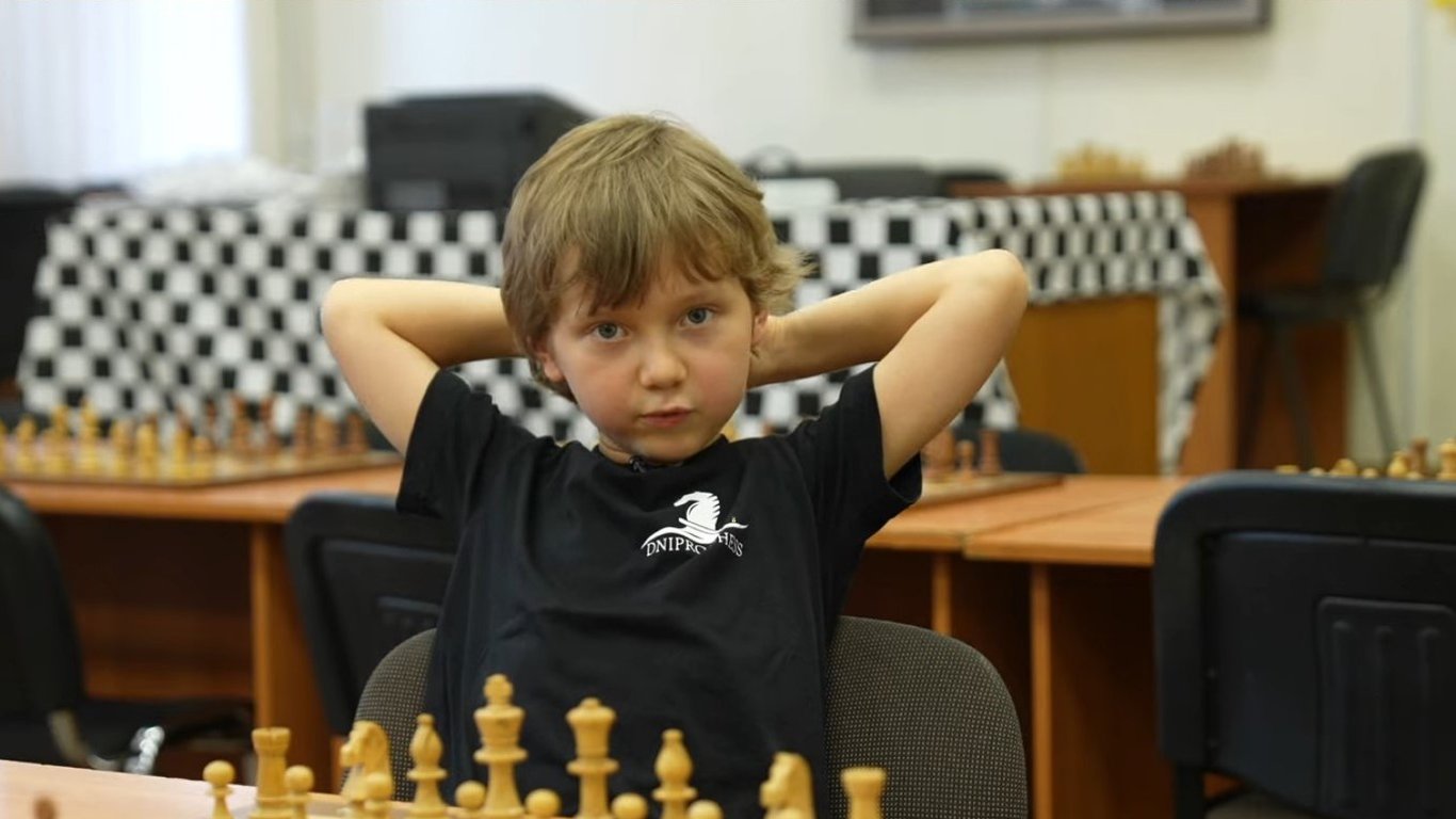 7-річний шахіст з Дніпра став дворазовим чемпіоном Європи: як він перемагав