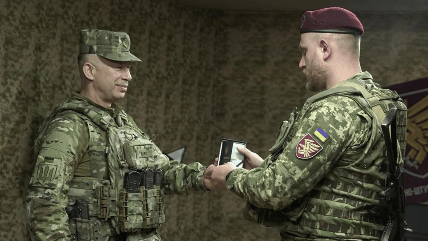 Олександр Сирський нагородив бійців Поліської бригади: Ви одна з найкращих бригад ЗСУ