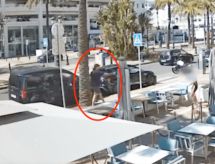 Tourist in Costa del Sol erschossen: Video des Mordes