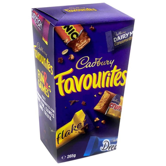 Im B&M ist ein seltener Cadbury Favourites Satz erschienen: Was ist drin?