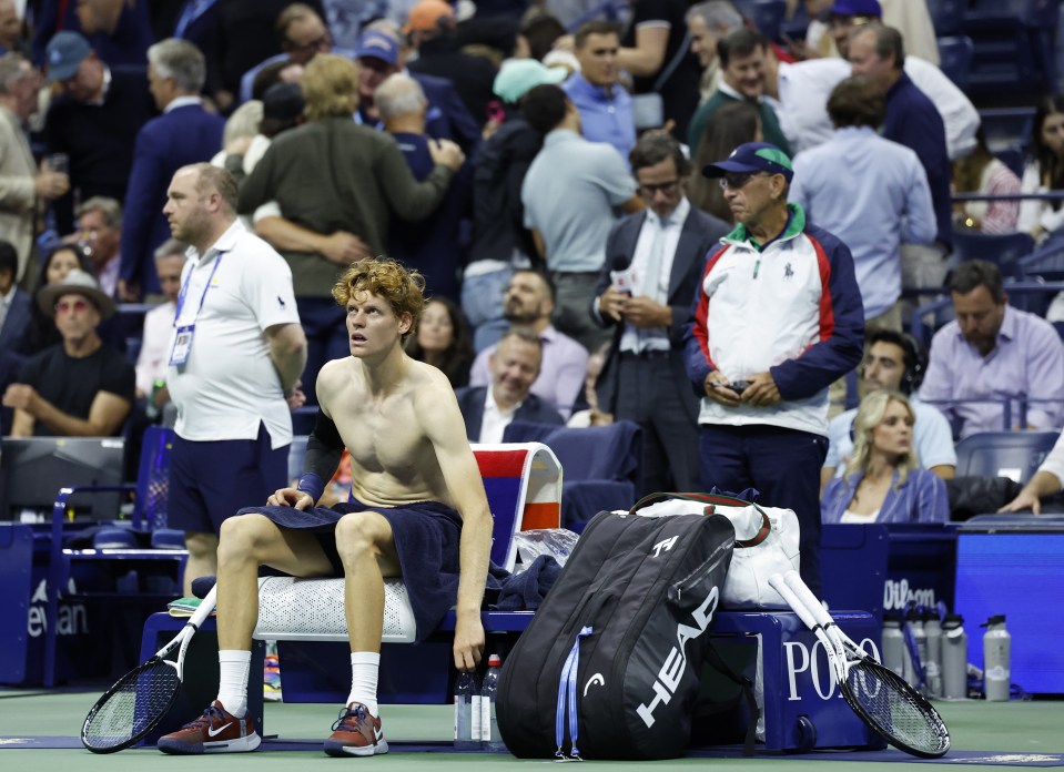 На US Open намагалися вкрасти речі з сумки Сіннера: що сталося