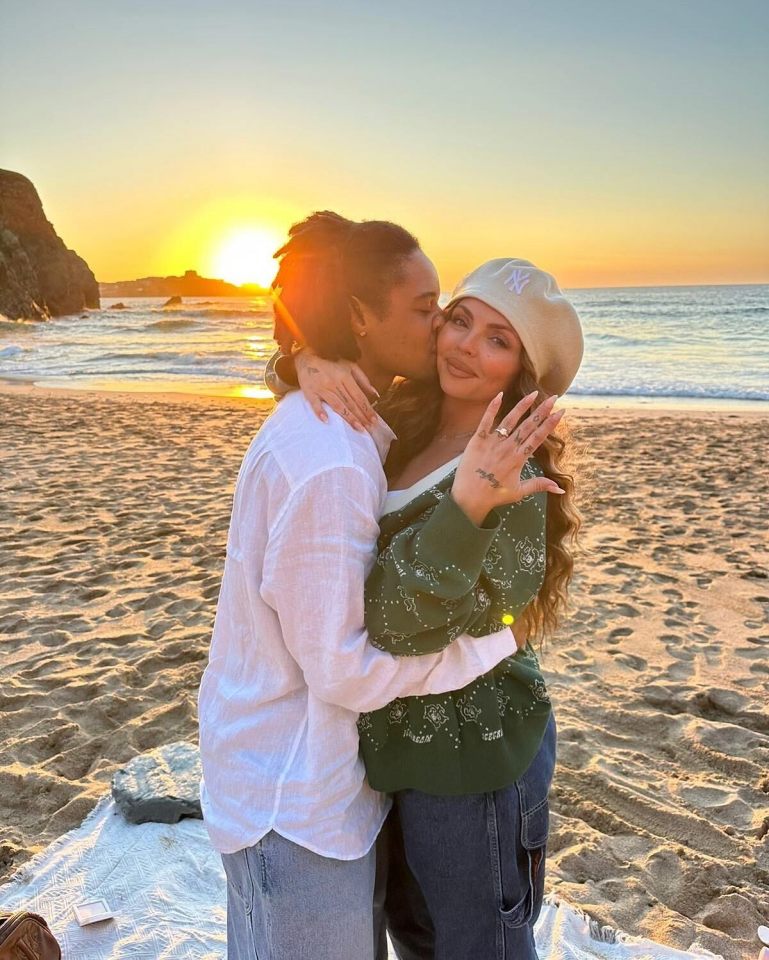 Jesy Nelson announces engagement to Zion Foster after the birth of twins