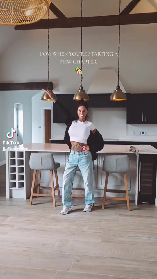 Katie Price impresses with her new house after moving out of the messy estate