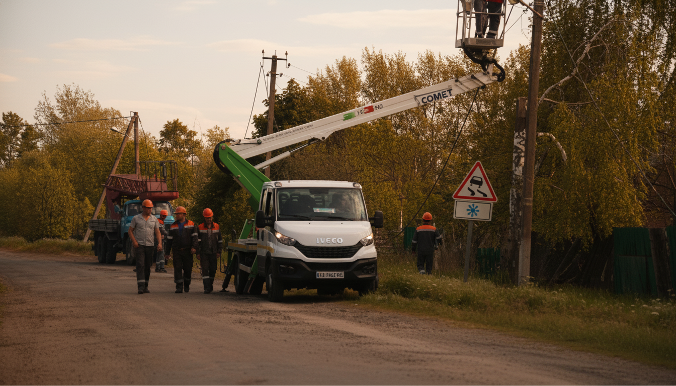 Атака дронів на енергетиків Харківщини