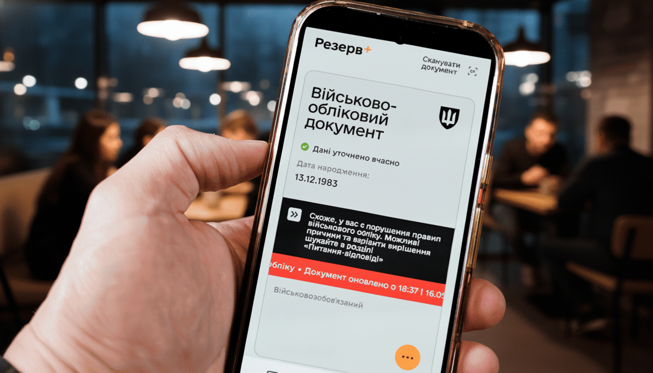 Резерв+ — основний військово-обліковий документ