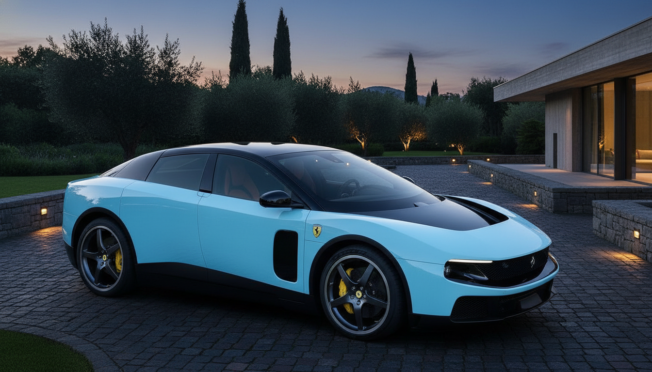 Były szef Ferrari uderza w elektryczny model Luce – notowania spadły o 8%